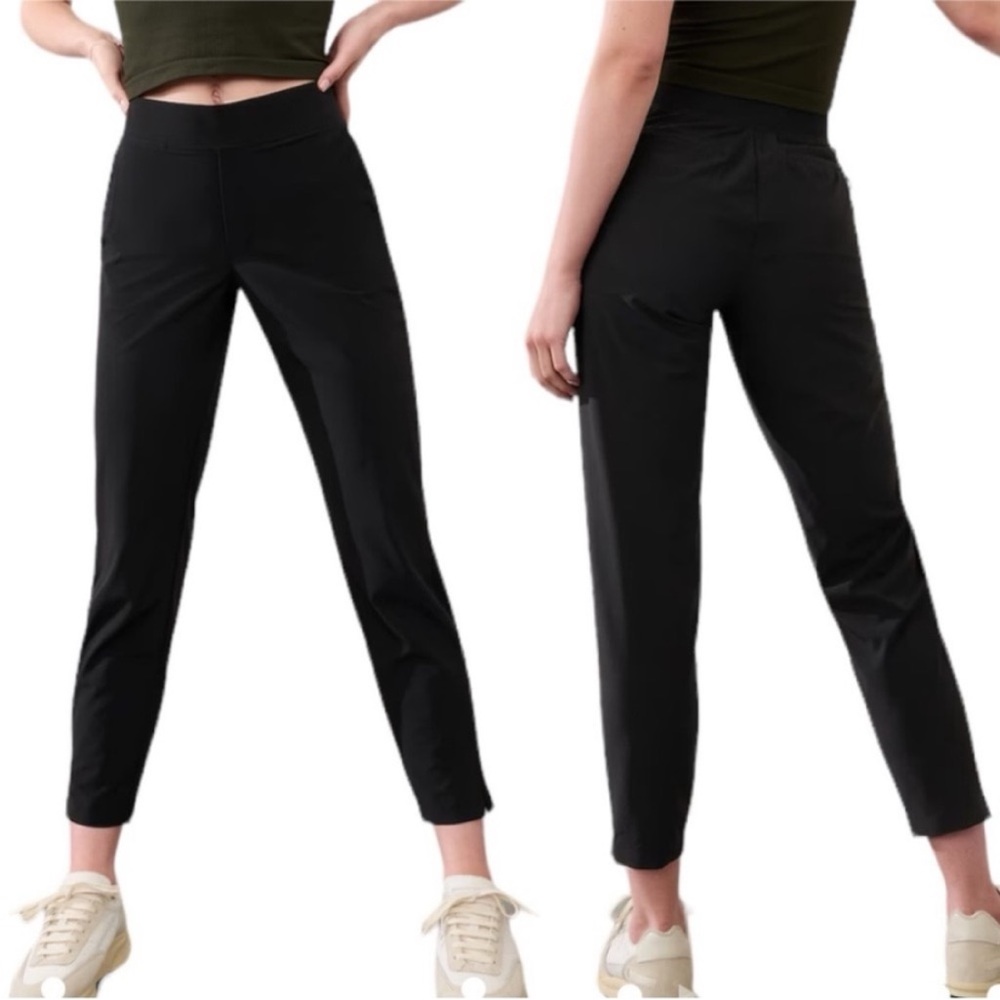 Athleta Brooklyn Ankle Pant size 6 in Black